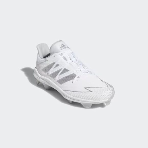 Adidas NWOT Adizero Afterburner 7 Pro White Metal Baseball Cleats Sz‎ 15 main image 6